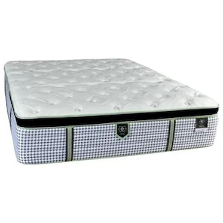 Queen Euro Pillow Top Pocketed Coil Mattress and Surge Adjustable Base with Massage